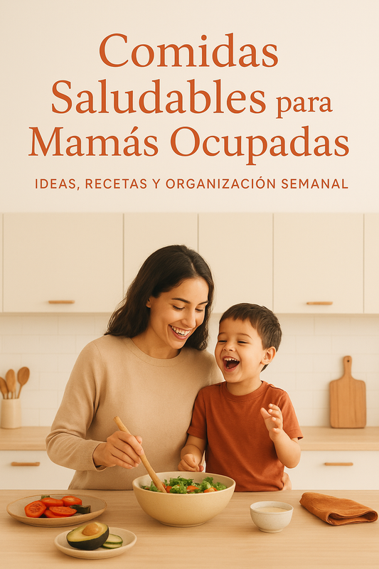 Comidas Saludables para Mamás Ocupadas: Ideas, Recetas y Organización Semanal